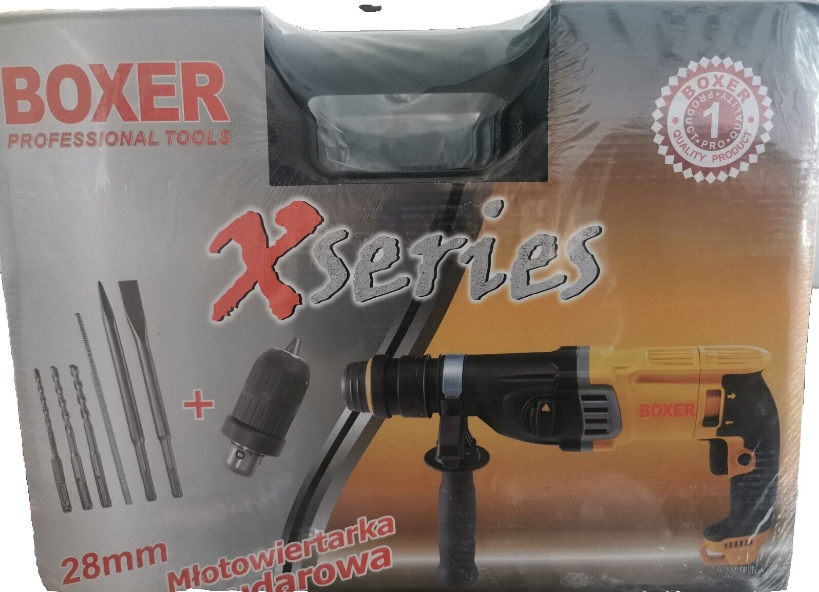 (Bild für) SR-059 Boxer SR-Line SDS+ Bohrhammer 5350 BPM und 1450 RPM - 3,2 Joule